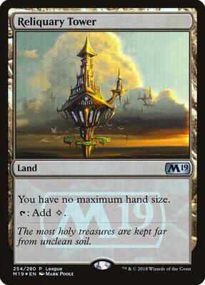 Reliquary Tower card from League Promos