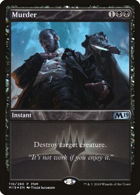 Murder card from FNM Promos