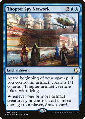 Thopter Spy Network card from Commander 2018