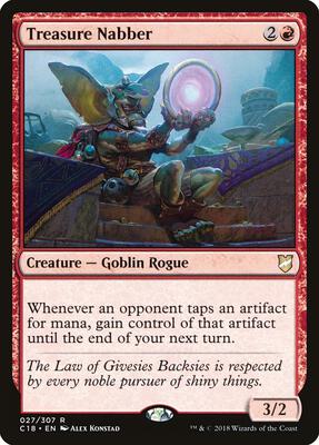 Treasure Nabber card from Commander 2018