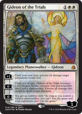 Gideon of the Trials (SDCC 2018 Exclusive) card from Media Promos
