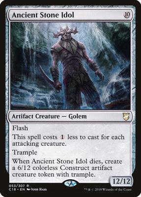 Ancient Stone Idol card from Commander 2018