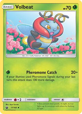 Volbeat card from SM - Celestial Storm
