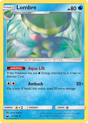 Lombre card from SM - Celestial Storm