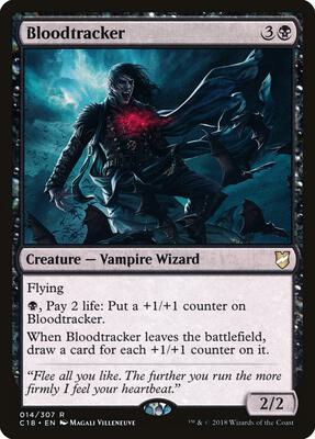 Bloodtracker card from Commander 2018