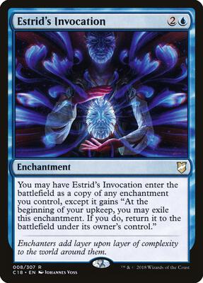Estrid's Invocation card from Commander 2018