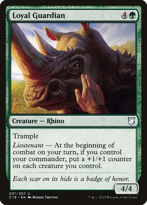 Loyal Guardian card from Commander 2018