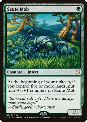 Scute Mob card from Commander 2018