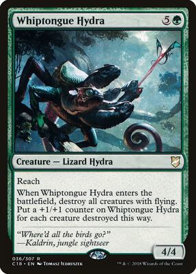 Whiptongue Hydra card from Commander 2018