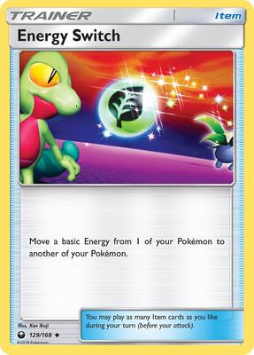 Energy Switch card from SM - Celestial Storm