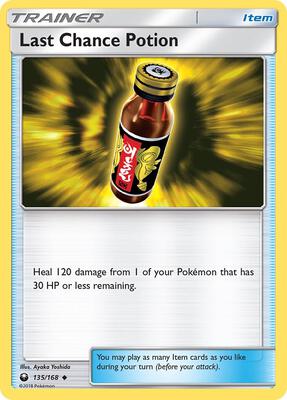 Last Chance Potion card from SM - Celestial Storm