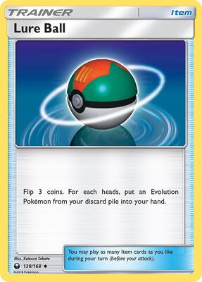 Lure Ball card from SM - Celestial Storm