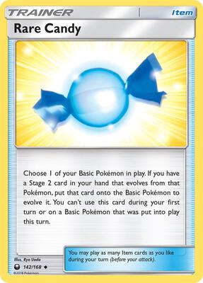 Rare Candy card from SM - Celestial Storm