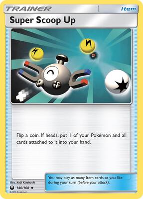 Super Scoop Up card from SM - Celestial Storm
