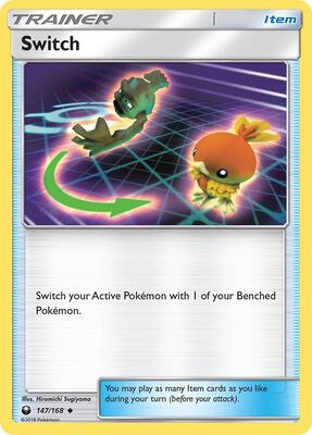 Switch card from SM - Celestial Storm