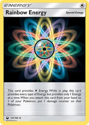 Rainbow Energy card from SM - Celestial Storm