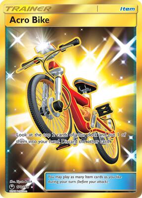 Acro Bike (Secret) card from SM - Celestial Storm