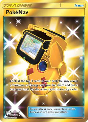 PokeNav (Secret) card from SM - Celestial Storm