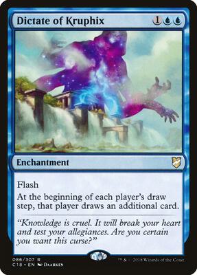 Dictate of Kruphix card from Commander 2018