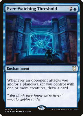 Ever-Watching Threshold card from Commander 2018