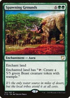 Spawning Grounds card from Commander 2018