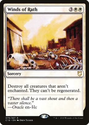 Winds of Rath card from Commander 2018