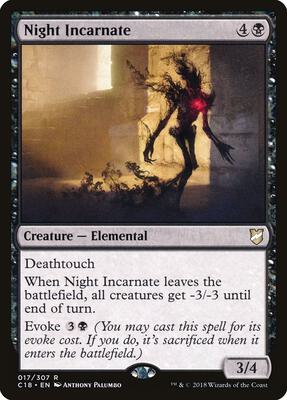 Night Incarnate card from Commander 2018