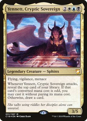 Yennett, Cryptic Sovereign card from Commander 2018