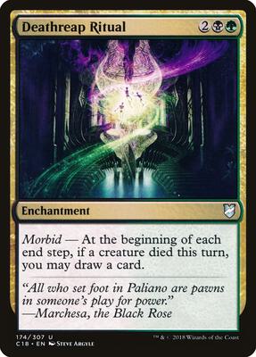 Deathreap Ritual card from Commander 2018
