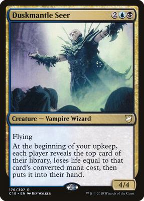 Duskmantle Seer card from Commander 2018