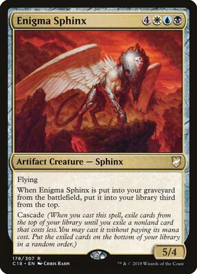 Enigma Sphinx card from Commander 2018