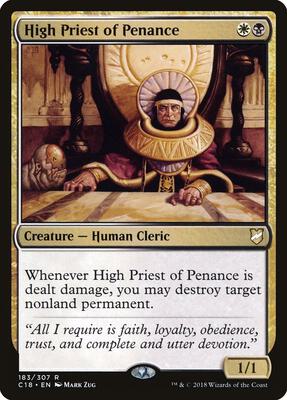 High Priest of Penance card from Commander 2018