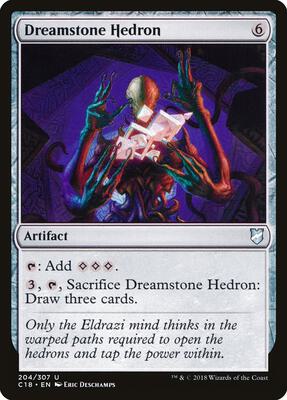 Dreamstone Hedron card from Commander 2018