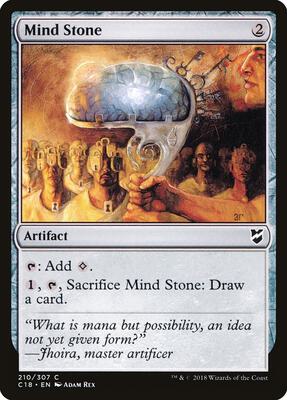 Mind Stone card from Commander 2018