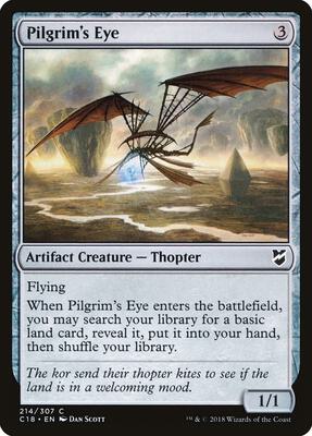 Pilgrim's Eye card from Commander 2018