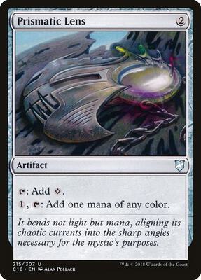 Prismatic Lens card from Commander 2018