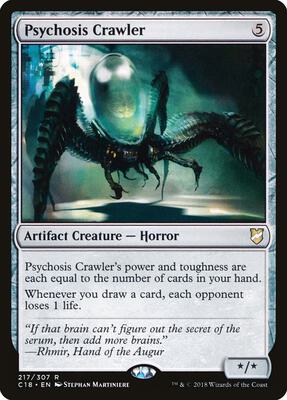 Psychosis Crawler card from Commander 2018