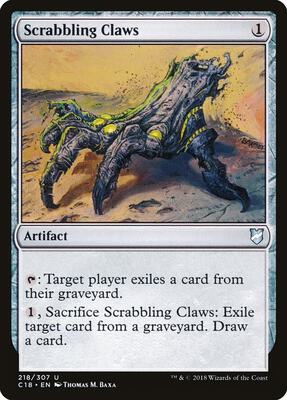 Scrabbling Claws card from Commander 2018