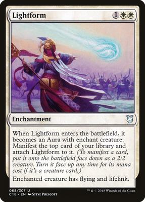 Lightform card from Commander 2018