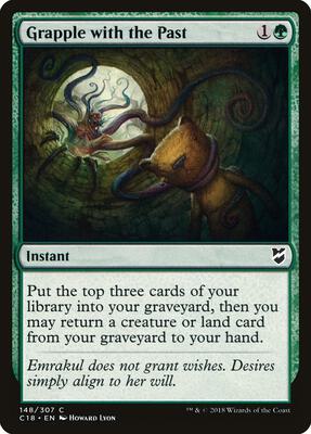 Grapple with the Past card from Commander 2018