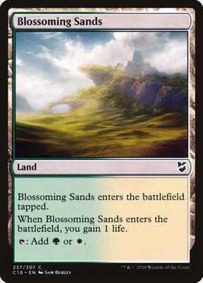 Blossoming Sands card from Commander 2018