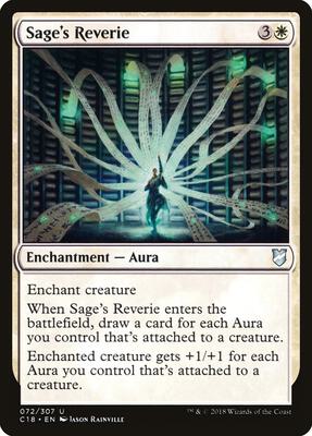 Sage's Reverie card from Commander 2018