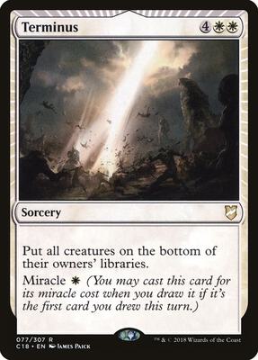 Terminus card from Commander 2018