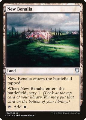 New Benalia card from Commander 2018