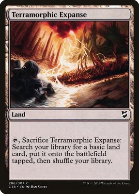 Terramorphic Expanse card from Commander 2018