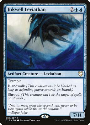Inkwell Leviathan card from Commander 2018
