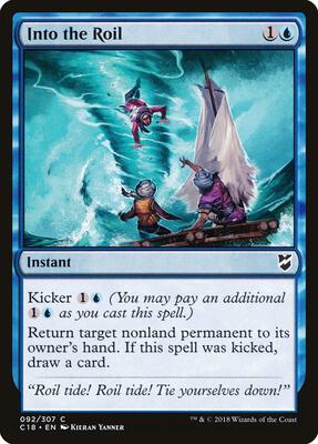 Into the Roil card from Commander 2018