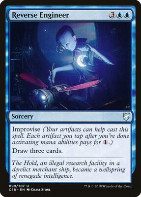 Reverse Engineer card from Commander 2018