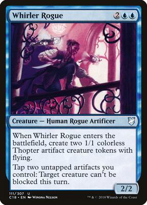 Whirler Rogue card from Commander 2018