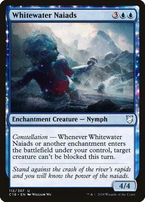 Whitewater Naiads card from Commander 2018